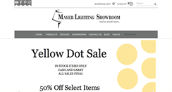 Desktop Screenshot of mayerlighting.com